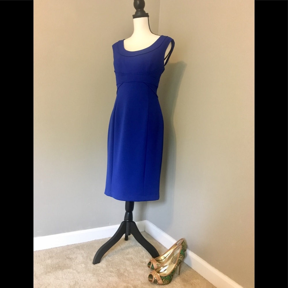 Maggy London Royal Blue Cocktail Dress